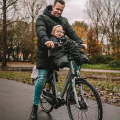 Deryan Bike-a-way Jepp/Mini Fiets Regenhoes Warme Jas En Windbreaker + regenponcho< Kinderwagenaccessoires