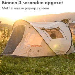 Deryan Dome Pop Up Tent Anti-UV 50+| Outlet
