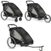 Deryan Fietskar V2 Wandelwagen en hardloopkinderwagen 2 persoons|