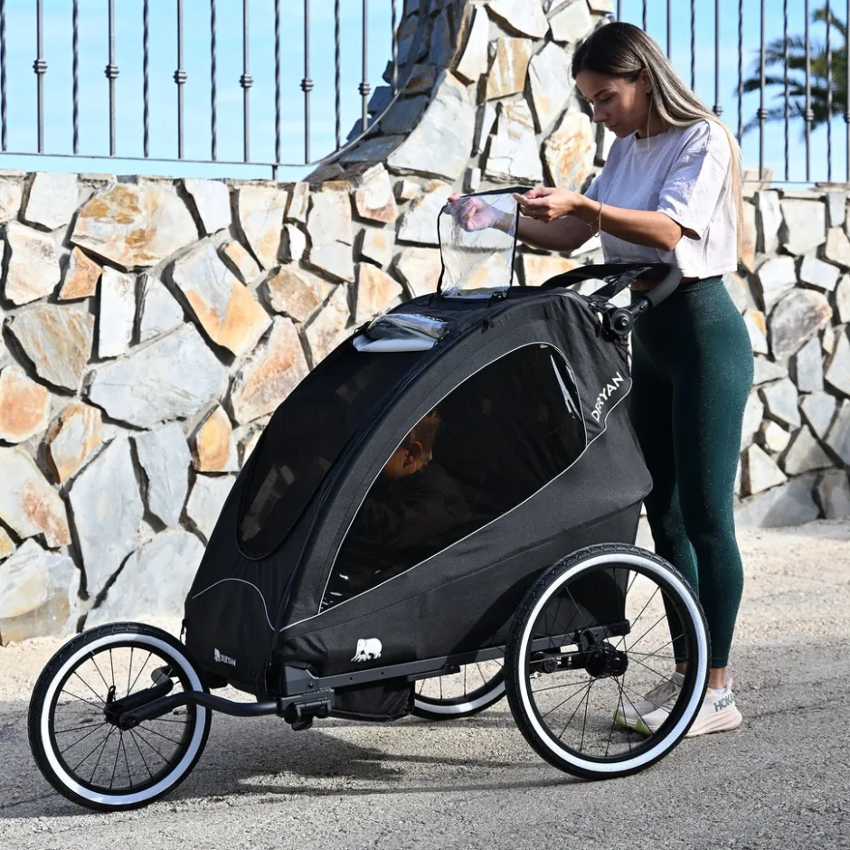 Deryan Fietskar Wandelwagen en hardloopkinderwagen 1 persoons| Online