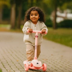 Deryan Harvey Luxe Kinderstep 3 Wielen Met LED Verlichting| Best
