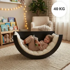 Deryan Houten Klimboog Inclusief Kussen Montessori Klimrek En Tekentafel| Outlet