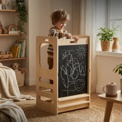 Deryan Luxe Houten Klimtoren Met Glijbaan Speeltoren| Sale
