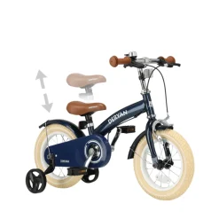 Deryan Luxe Kinderfiets 12 Inch 3 in 1 Loopfiets< Fietsen En Rijden