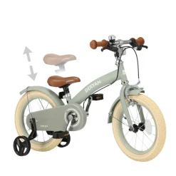 Deryan Luxe Kinderfiets 12 Inch 3 in 1 Loopfiets< Fietsen En Rijden