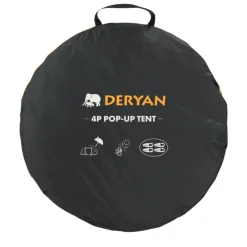 Deryan Luxe Pop Up Tent 8000MM Waterkolom< Buiten En Vrije Tijd