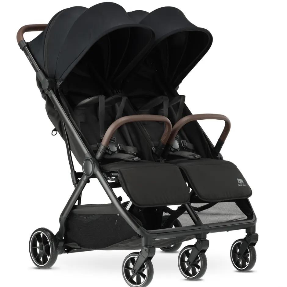 Deryan Luxe Rolo X2 V2 Duo Buggy< Duowagens En Tweelingwagens