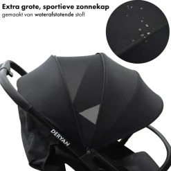 Deryan Luxe Rolo X2 XL Dubbele Buggy Duo| Sale