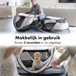 Deryan Peuter Luxe Campingbedje inclusief zelfopblaasbare matras< Campingbedjes