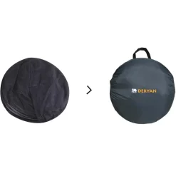 Deryan Pop Up bedtent Adult 200x180cm met Muggennet< Campingbedjes