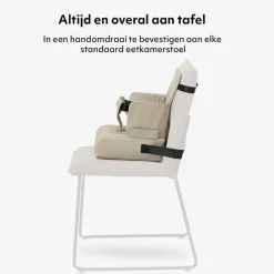 Deryan Travel Booster Stoelverhoger Inclusief Bevestigingsriem| Clearance