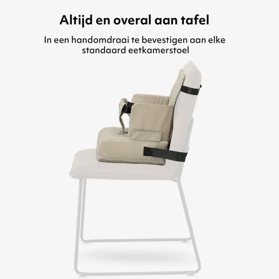 Deryan Travel Booster Stoelverhoger Inclusief Bevestigingsriem| Clearance