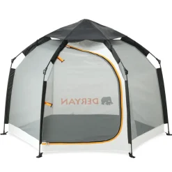 Deryan Up To Go Kinderbox Draagbare Kinderbox Pop Up Reisbox Strandtent Cream< Campingbedjes