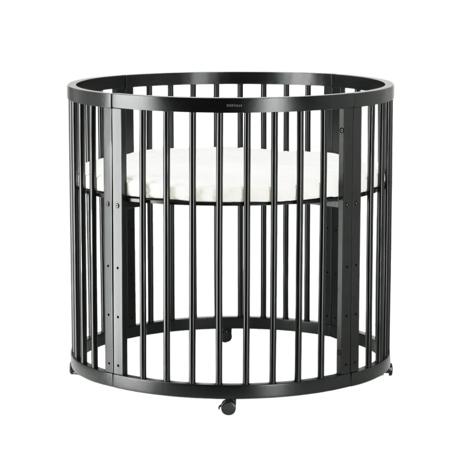 Deryan Willow Box Ronde Houten Speelbox Inclusief Matras| Hot