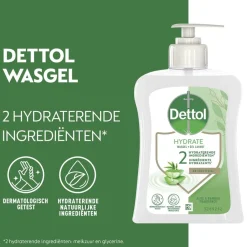 Dettol Aloë Vera Antibacteriële Wasgel< Handzeep