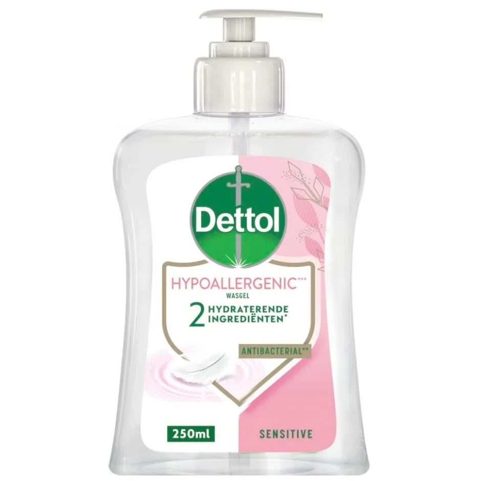 Dettol Antibacteriële Wasgel voor Gevoelige Huid< Handzeep