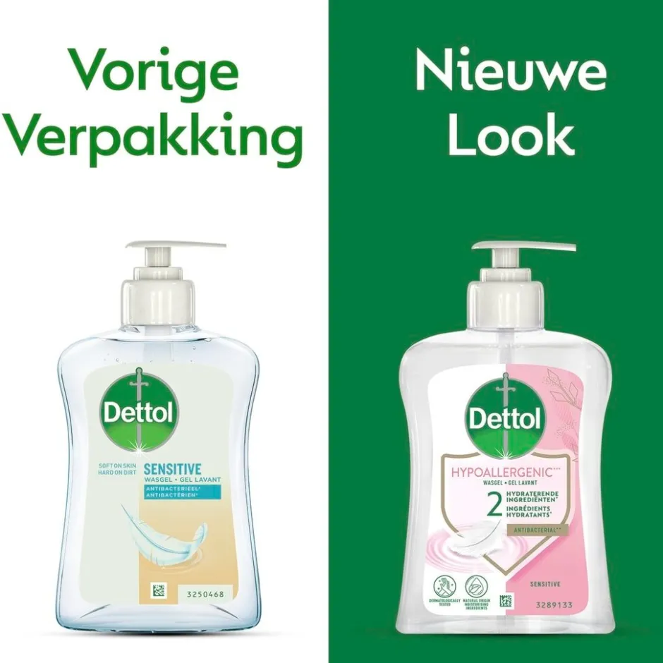 Dettol Antibacteriële Wasgel voor Gevoelige Huid< Handzeep