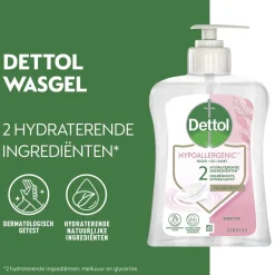Dettol Antibacteriële Wasgel voor Gevoelige Huid< Handzeep