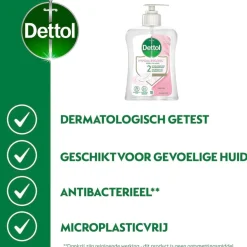 Dettol Antibacteriële Wasgel voor Gevoelige Huid< Handzeep
