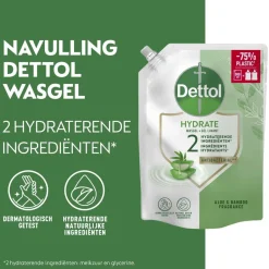Dettol Hydrating Aloë Vera Antibacteriële Wasgel Navulling< Handzeep Navulling|Handzeep