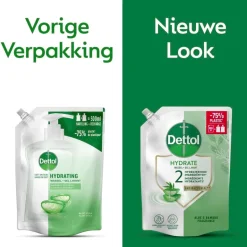Dettol Hydrating Aloë Vera Antibacteriële Wasgel Navulling< Handzeep Navulling|Handzeep