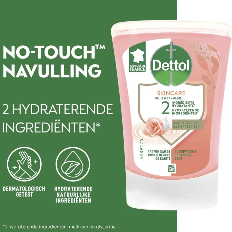 No-Touch Sheabutter Antibacteriële Handzeep Navulling|Dettol Clearance
