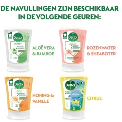 No-Touch Sheabutter Antibacteriële Handzeep Navulling|Dettol Clearance
