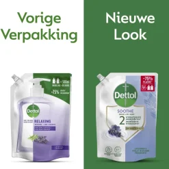 Dettol Relaxing Lavendel Anti-bacteriële Wasgel Navulling< Handzeep Navulling|Handzeep