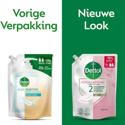 Sensitive Antibacteriële Wasgel Navulling|Dettol Outlet