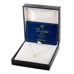 Di Lusso 14K Gouden Collier met hanger – 0.40 ct Lab Grown Diamant< Sieraden En Bijoux
