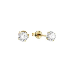 14K Gouden Oorstekers – 0.40 ct Lab Grown Diamant|Di Lusso Online