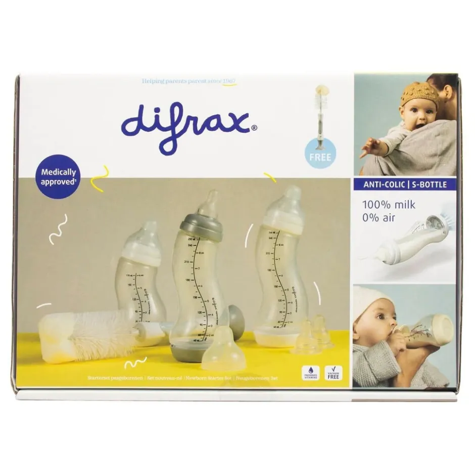 Difrax Babypakket Inclusief gratis Flessenborstel| Outlet