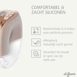 Difrax Elektrische Handsfree Borstkolf| Clearance