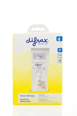 Difrax Moedermelk bewaarzakjes - 40 stuks< Borstvoedingsaccessoires