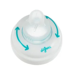 Difrax Natural 1-2-3 3+M Doseerring en Flessenspeen< Fopspenen