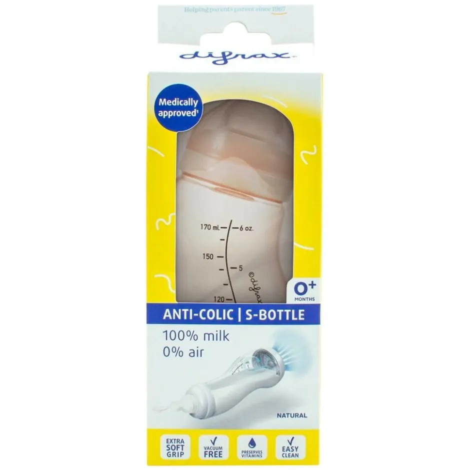 Difrax Natural Anti-colic S-fles< Babyflesjes