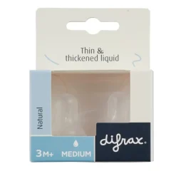Difrax Natural 3+M Medium Flessenspenen< Flessenspenen