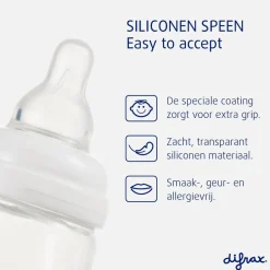 Difrax Natural 3+M Medium Flessenspenen< Flessenspenen