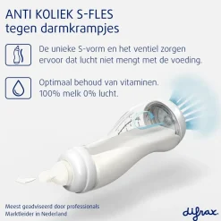 Natural 0+M S-Fles|Difrax