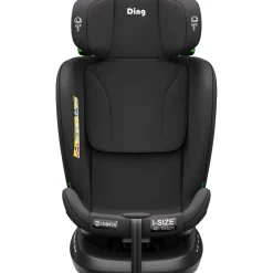Ding Aiden Black 40-150 cm 360° i-Size Autostoel< Autostoel
