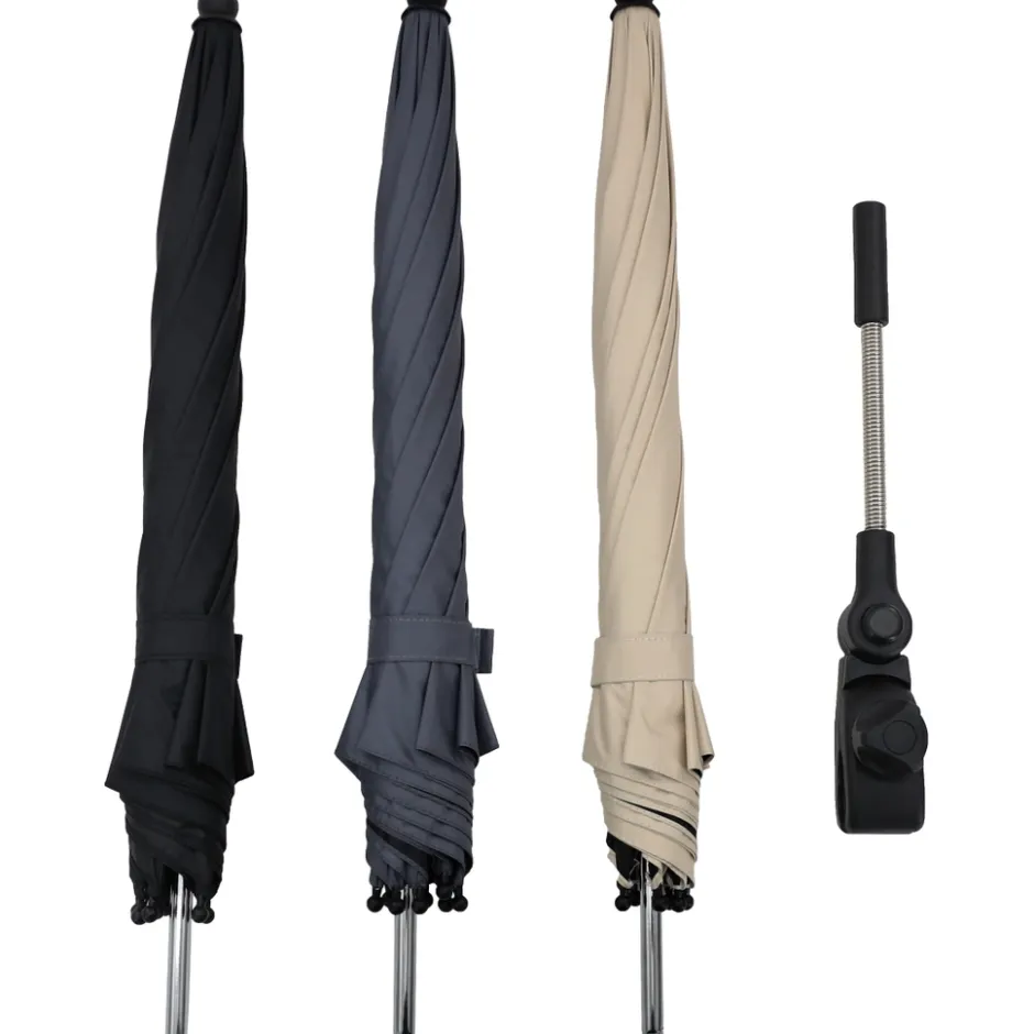 Donkergrijs UV Buggy Parasol|Ding Online