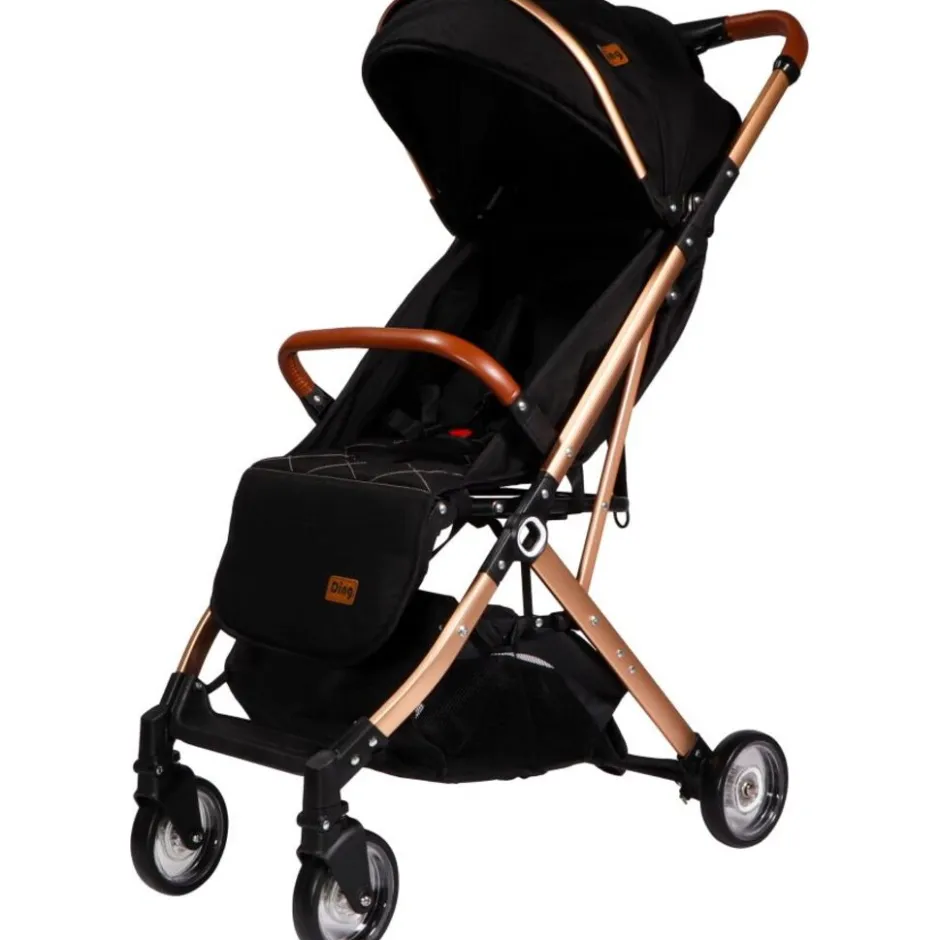 Ding Vivo Black/Rose Wandelwagen< Kinderwagens|Buggy's