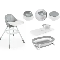 Dolu Baby Bad & Kinderstoel 6-delig Set< Babybadjes