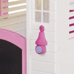 Garden Wit/Roze Speelhuisje met Accessoires|Dolu Discount