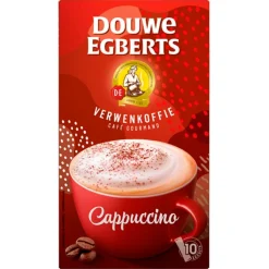 Douwe Egberts Cappuccino Oploskoffie< Oploskoffie