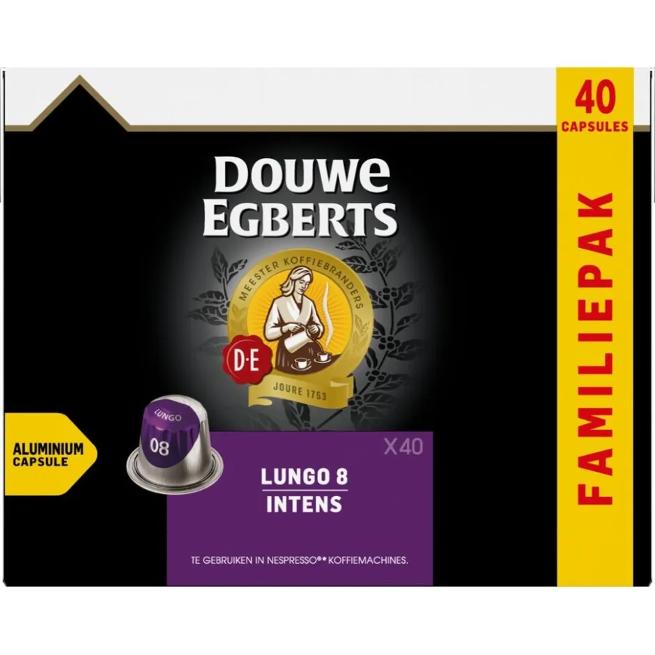 Douwe Egberts Lungo Intens Koffiecups< Koffiecups