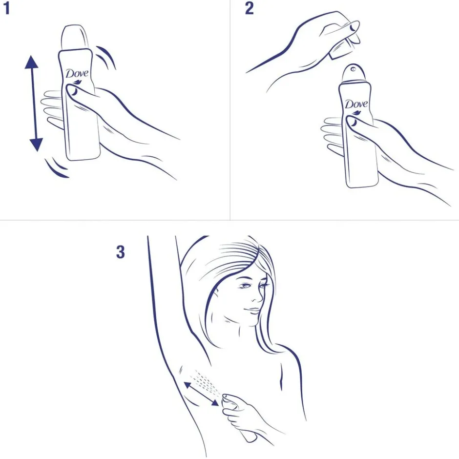 Dove Advanced Care Antitranspirant Original Deodorant Spray< Deospray