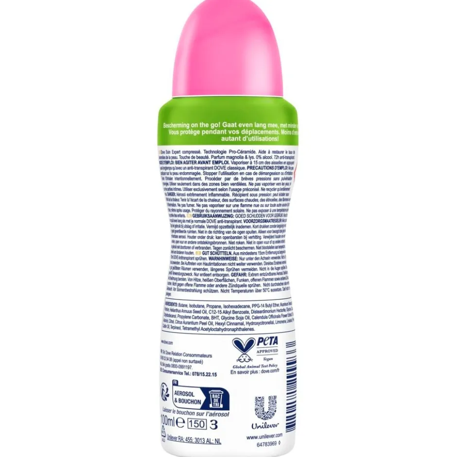 Dove Advanced Care Beauty Finish Deospray< Deospray