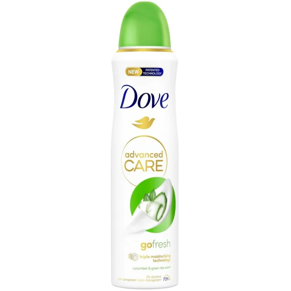 Advanced Care Go Fresh Cucumber & Green Tea Antitranspirant Deodorant Spray|Dove Outlet