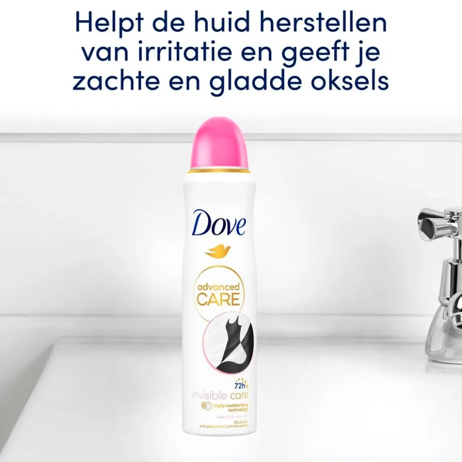 Advanced Care Invisible Care Floral Touch Antitranspirant Deodorant Spray|Dove Clearance